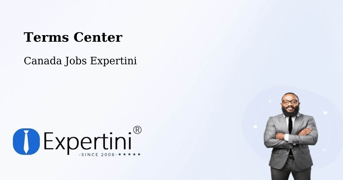 Terms of Service – Sainte Thérèse - Canada Jobs Expertini